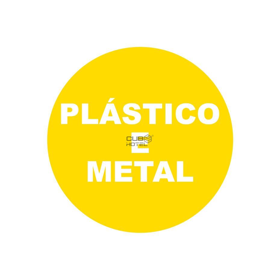 Plastic and Metal Vinyl Sticker